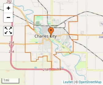 Area schools map